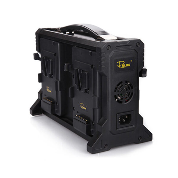 Rolux RL-4KS 4-Channel V-Mount Battery Charger