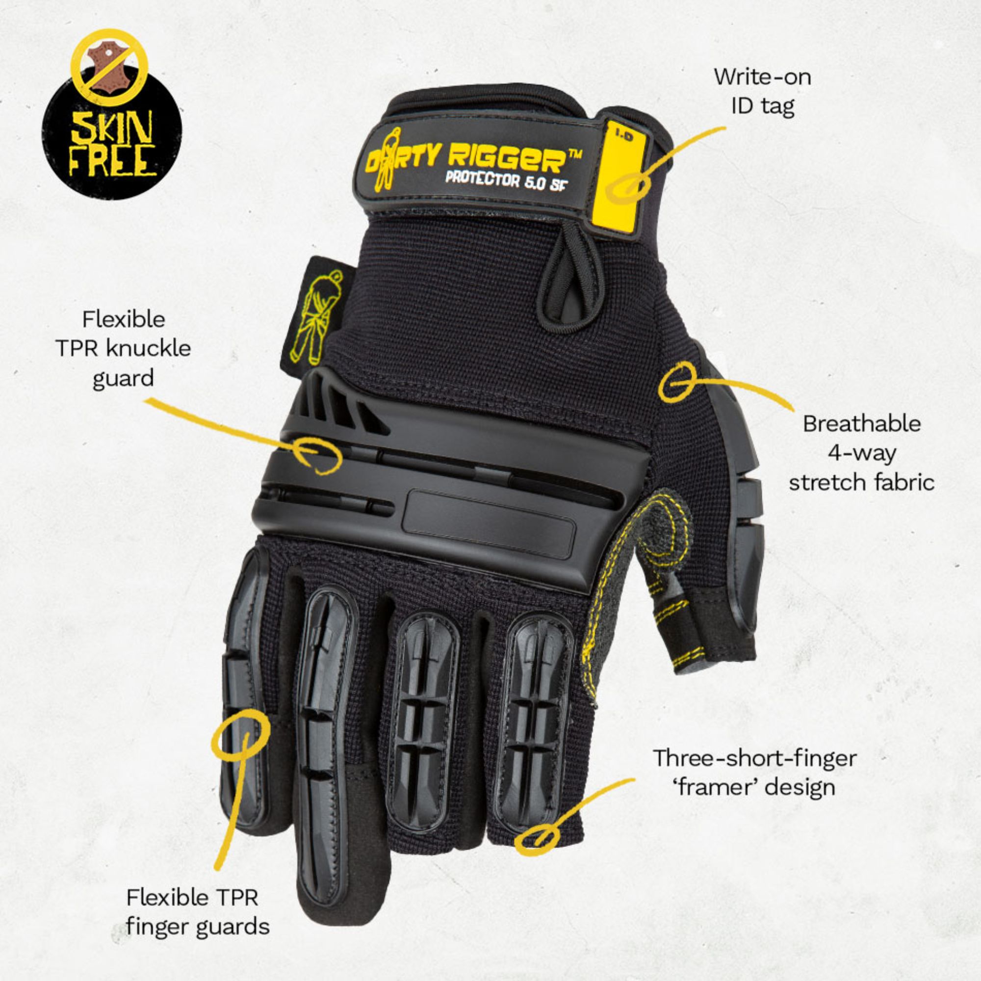 Dirty Rigger Protector 5.0 SF Rigger Glove – Framer