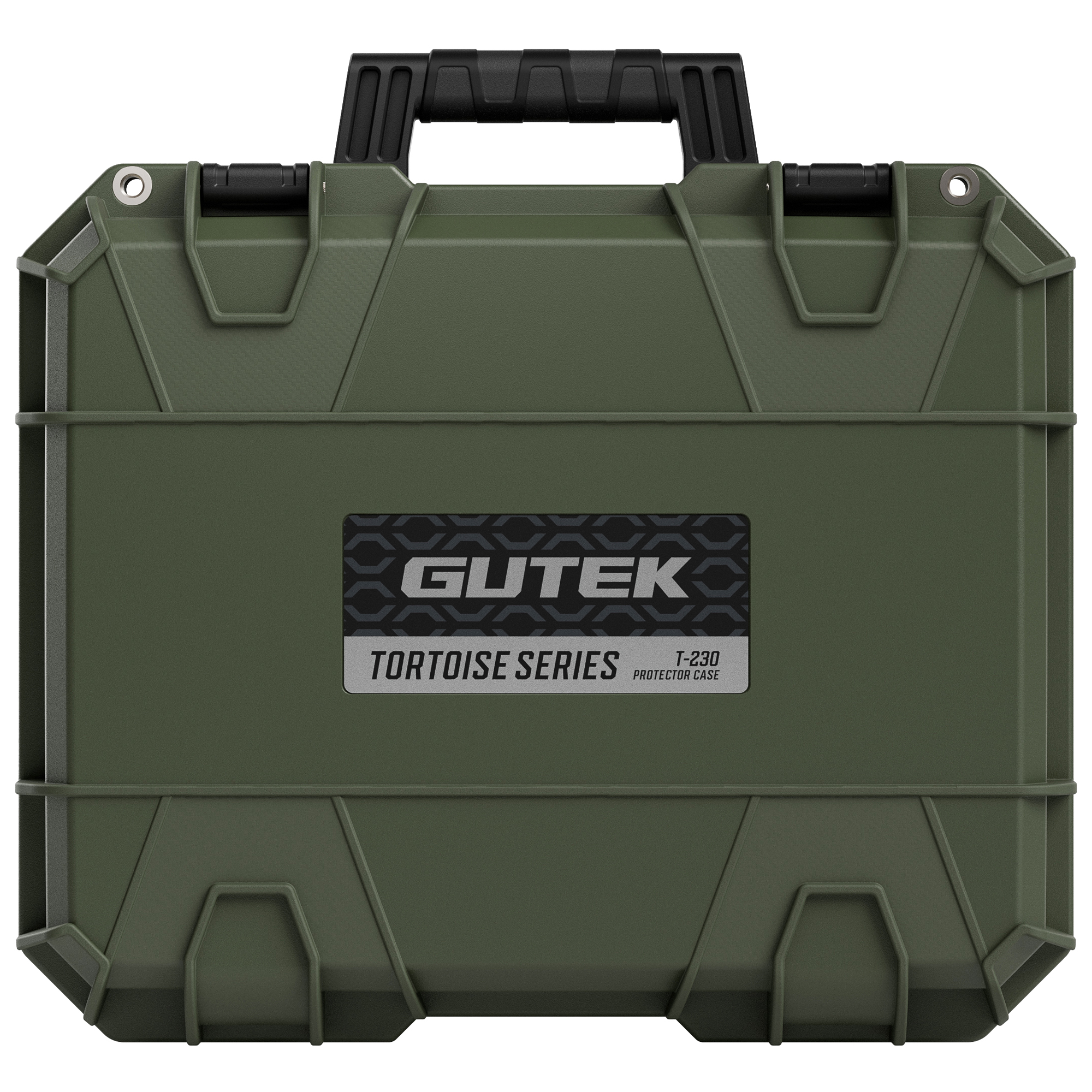 Gutek Tortoise T-230 Hard Case with Foam (Olive)
