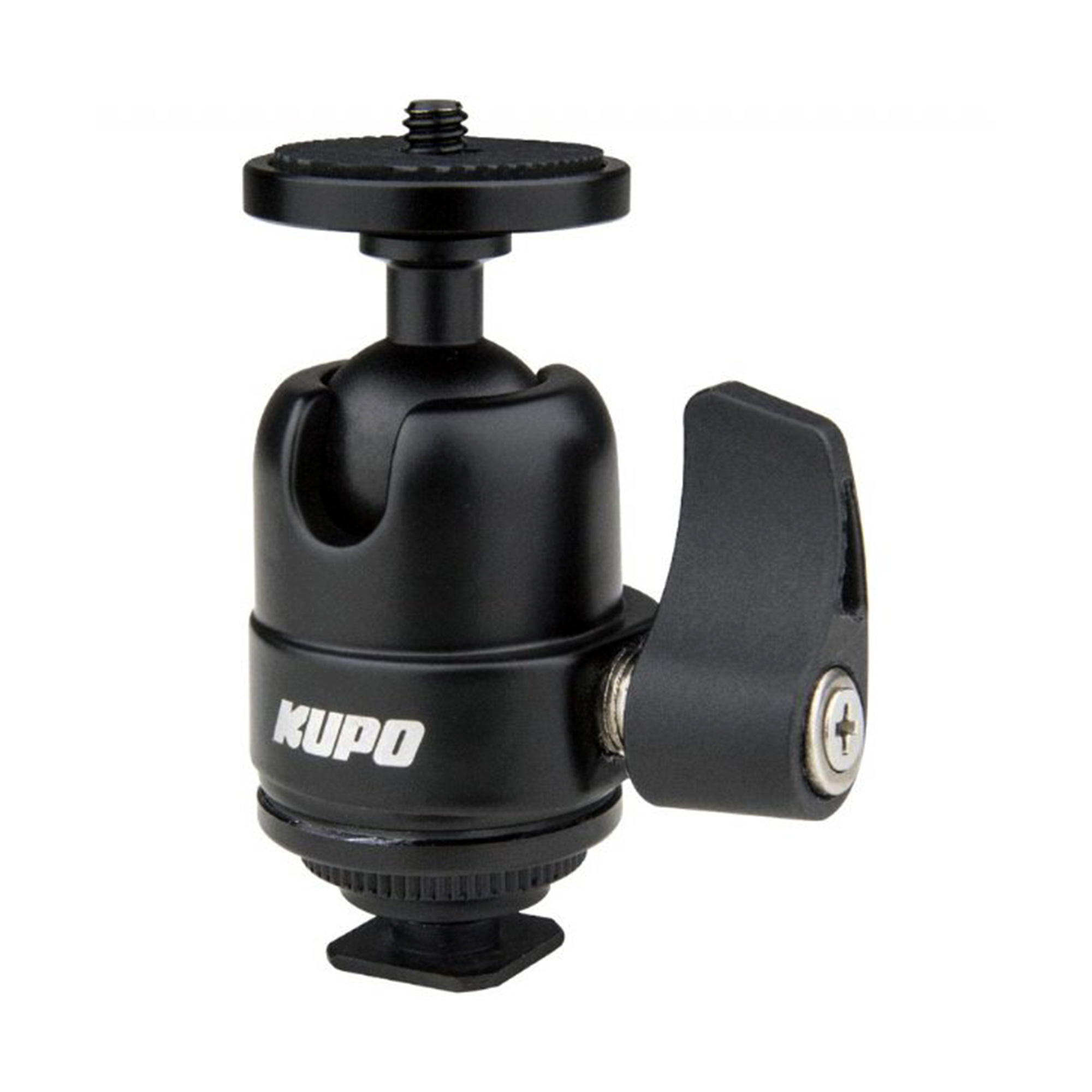 Kupo Mini Ball Head with Hot Shoe Adapter (KS-CB03)