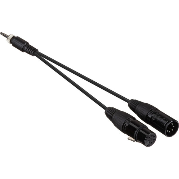 Nanlite DMX Adapter Y-Cable with Locking 3.5mm Connector