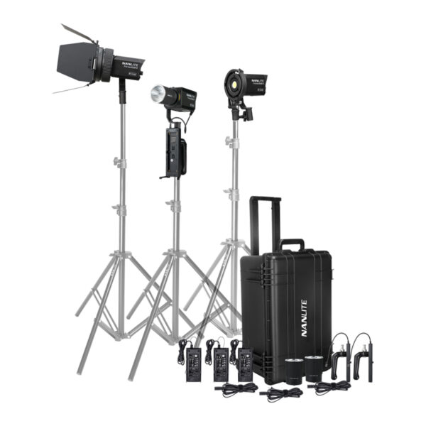 Nanlite Forza 60B II Bi-Colour LED Monolight 3-Light Kit