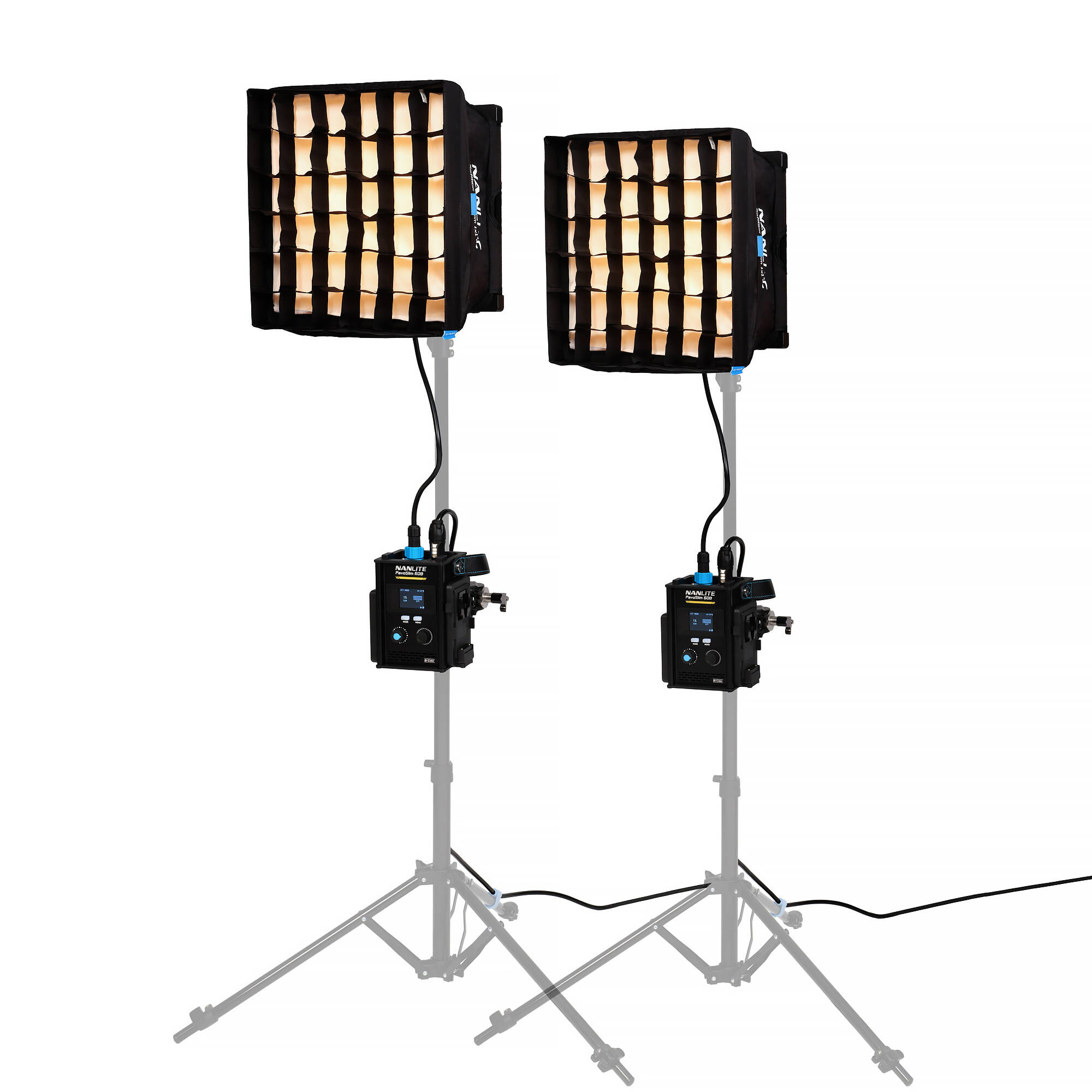 Nanlite PavoSlim 60C RGB LED Panel Light Kit