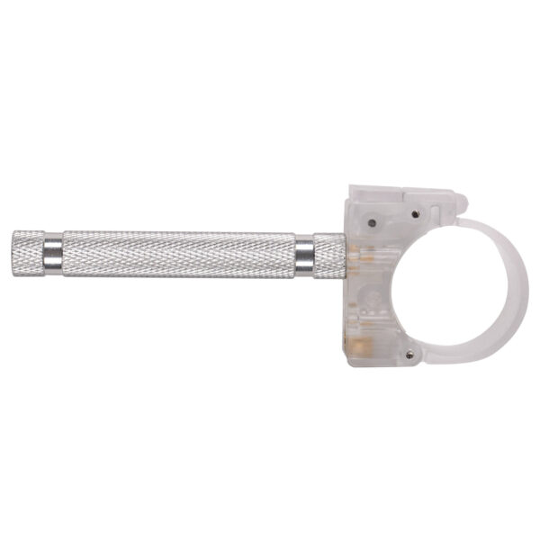 Nanlite Transparent Polycarbonate T12 LED Tube Mounting Clip with Magnet