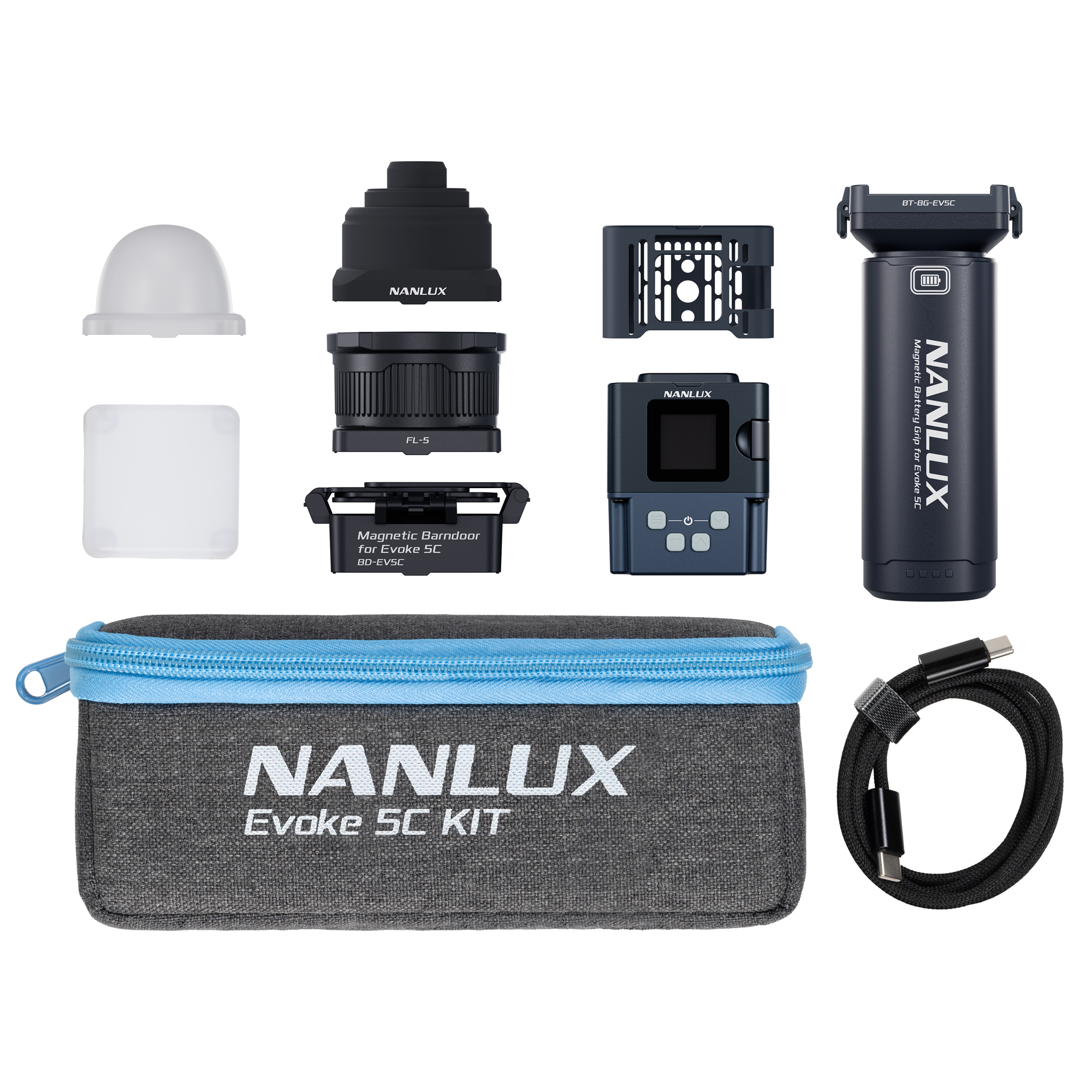 Nanlux Evoke 5C LED Spotlight Accessories Kit