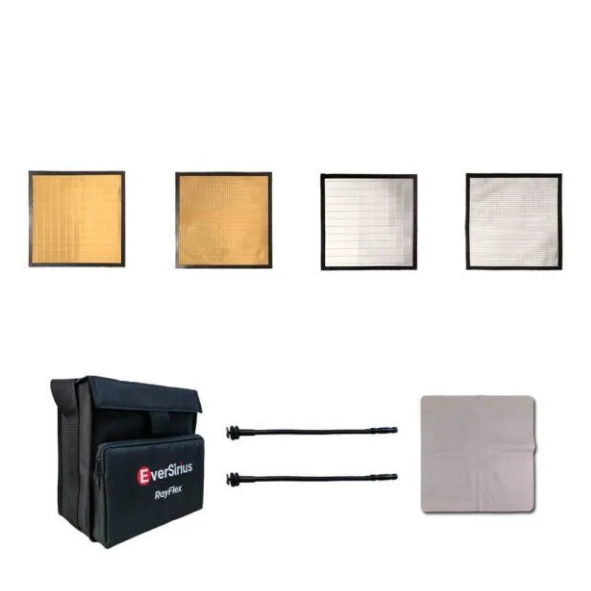 RayFlex Cine Multi-Mirror Gold & Silver Reflector Kit M-25B (4-Piece)