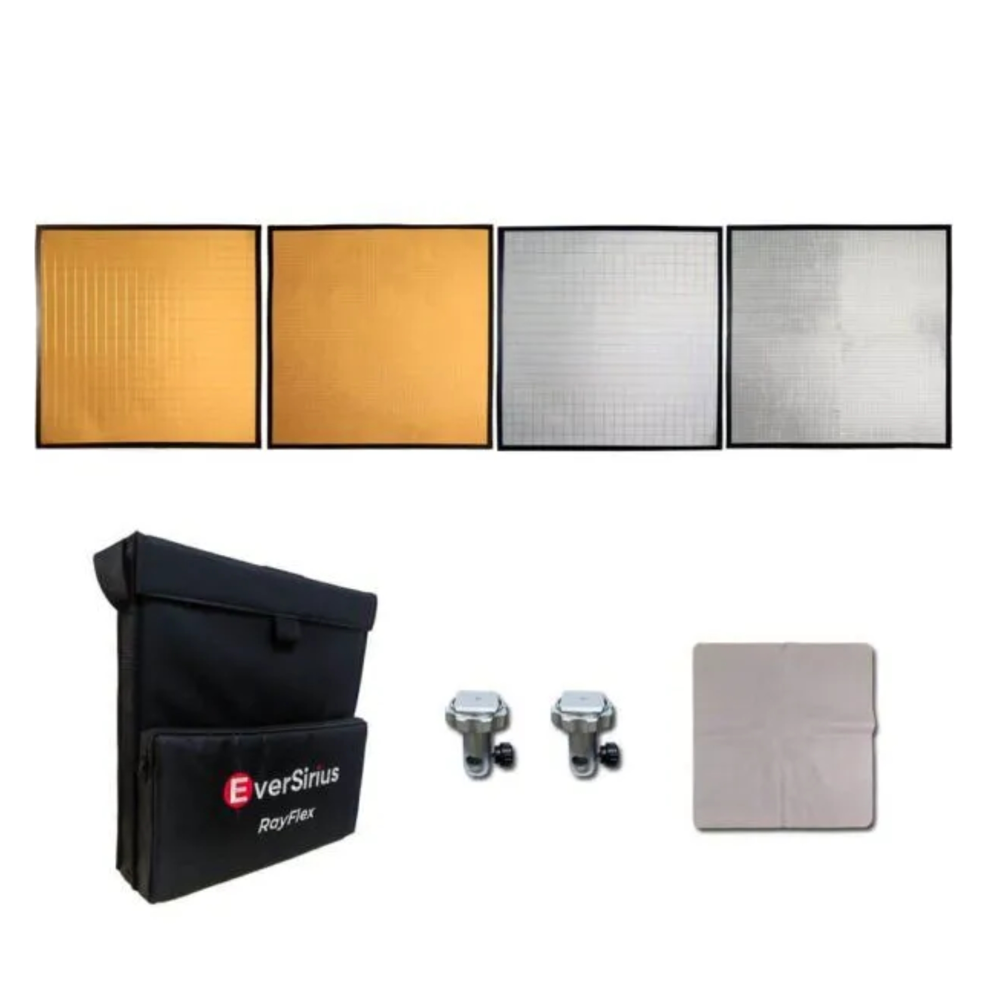 RayFlex Cine Multi-Mirror Gold & Silver Reflector Kit M-45B (4-Piece)