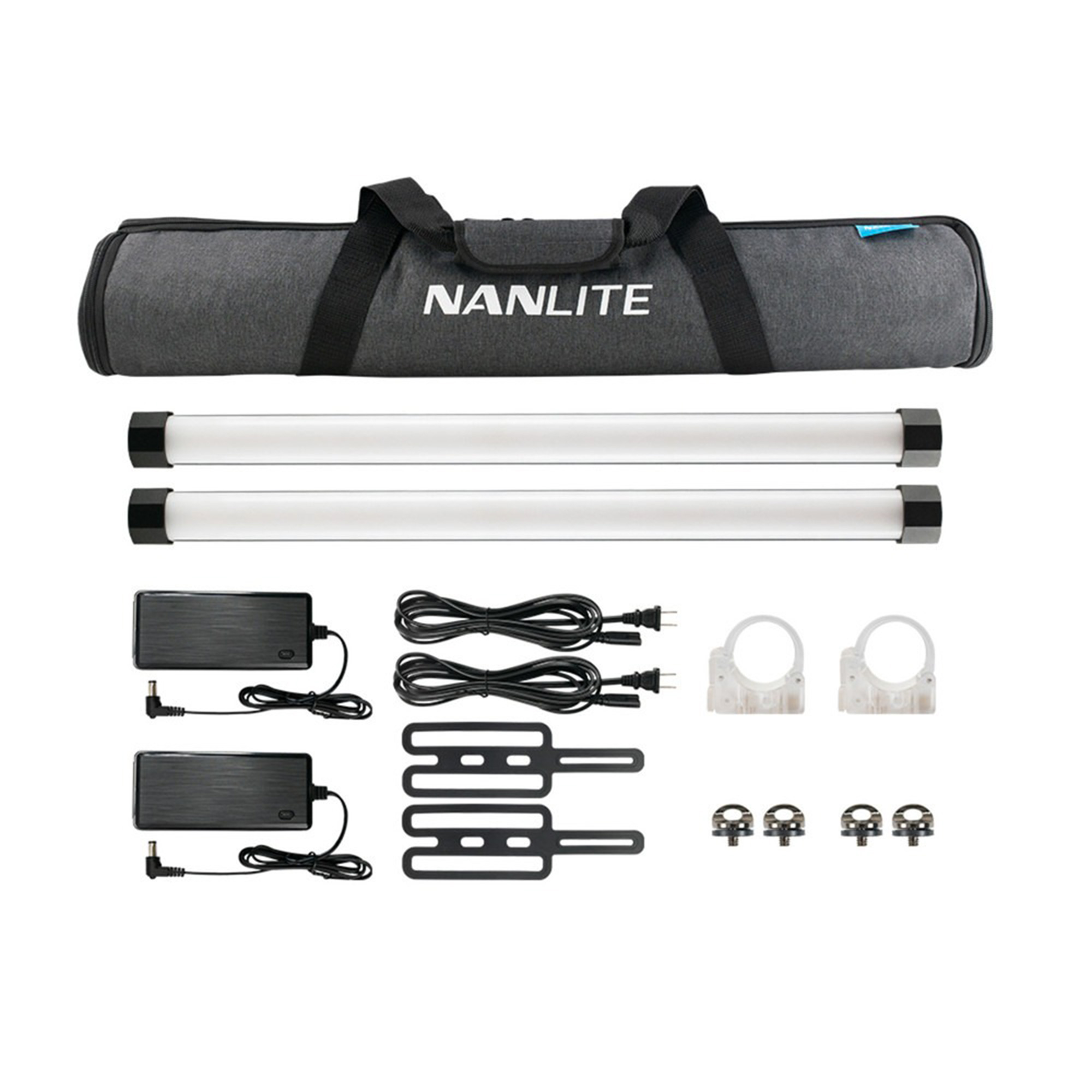 Nanlite PavoTube II 15X RGBWW LED Pixel Tube Light 60cm (2-Light Kit)