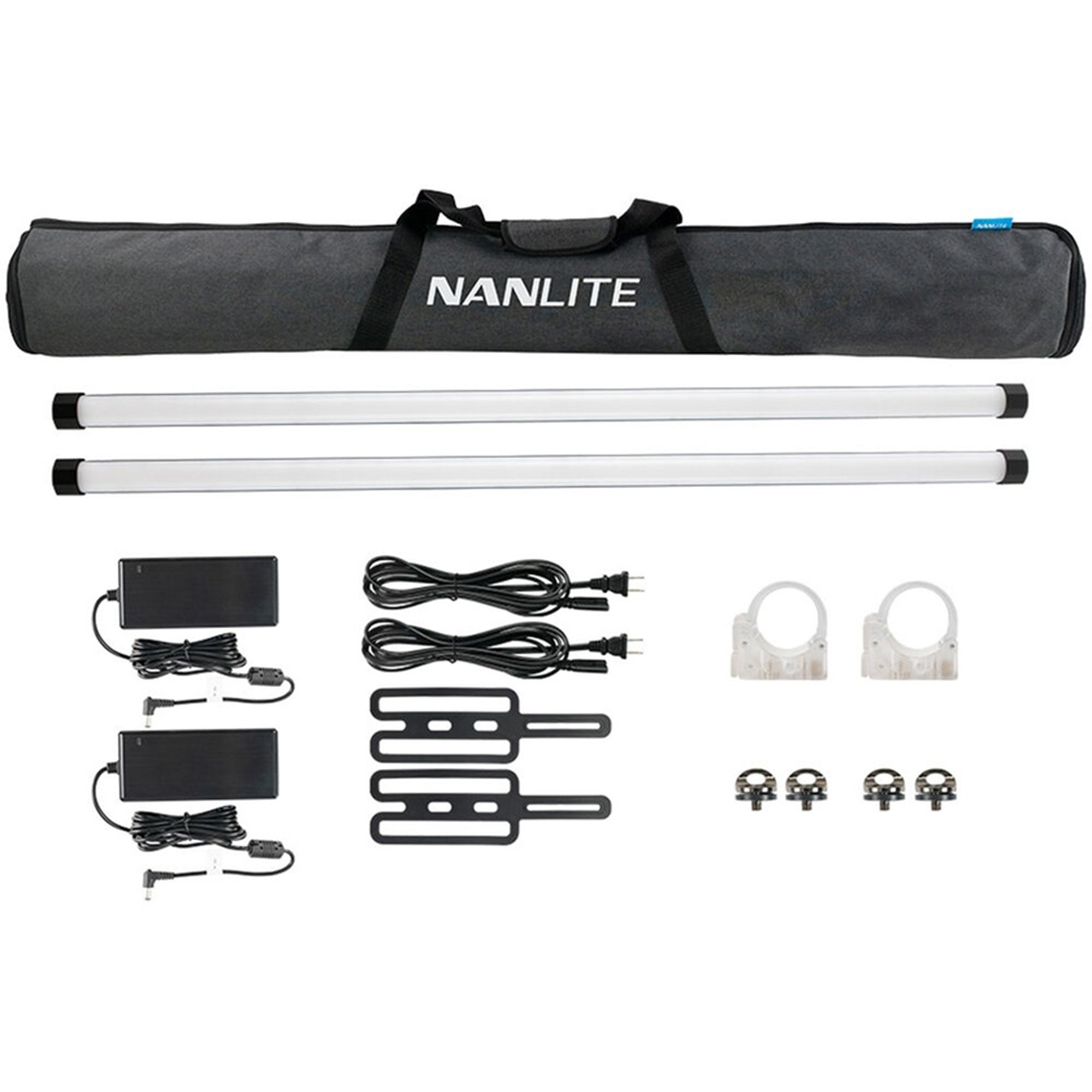 Nanlite PavoTube II 30X RGBWW LED Pixel Tube Light 4ft (2-Light Kit)