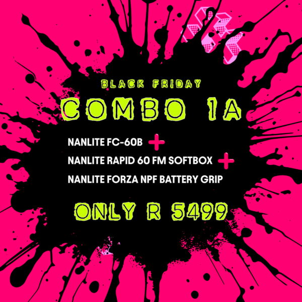 Combo 1A: Nanlite FC-60B Lighting Combo