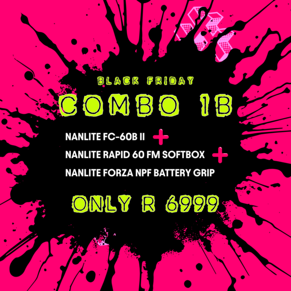 Combo 1B: Nanlite Forza 60B II Lighting Combo