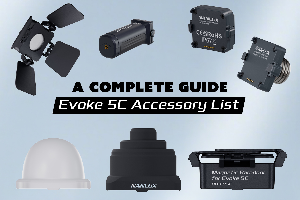 Nanlux Evoke 5C Accessories: A Small Light with a Big System Behind It