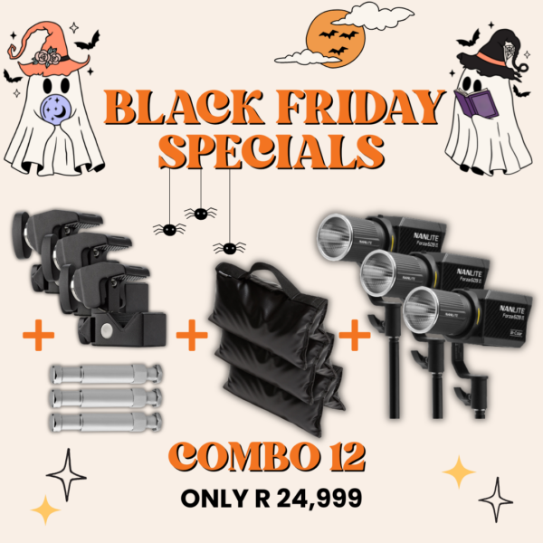 Combo 12: Nanlite Forza 60B 3-Light Kit