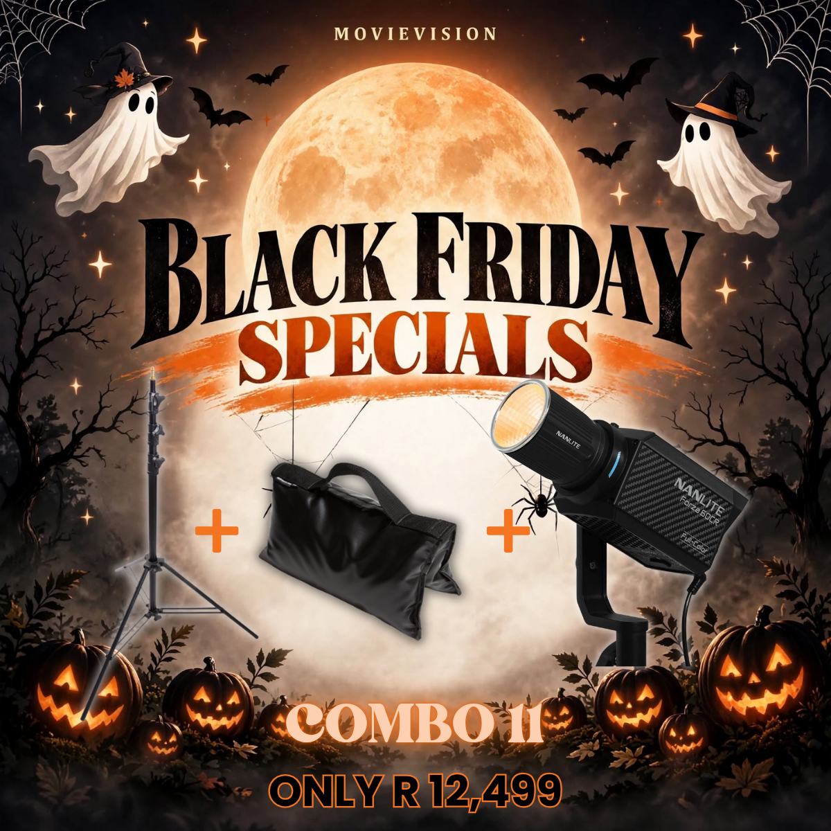 Combo 11: Nanlite Forza 60CR Lighting Combo