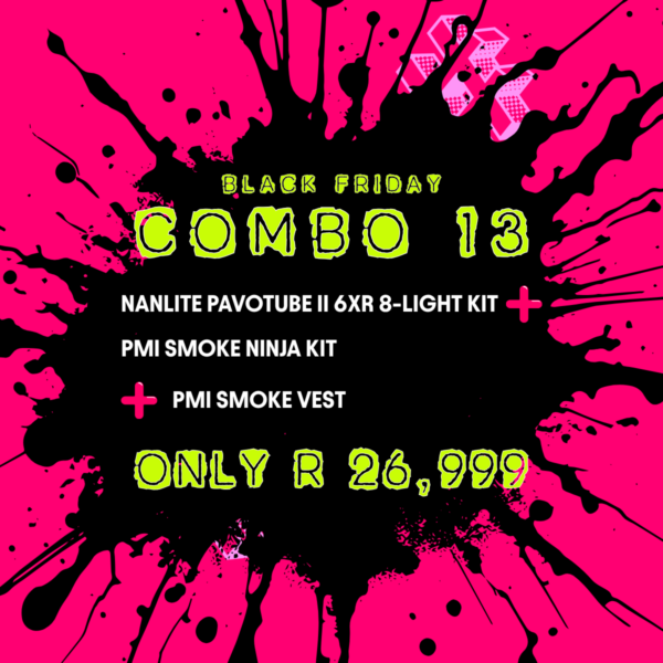 Combo 13: Nanlite PavoTube II 6XR 8-Light Kit