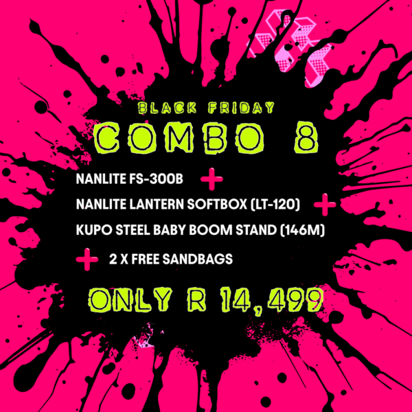 Combo 8: Nanlite FS-300B Lighting Combo