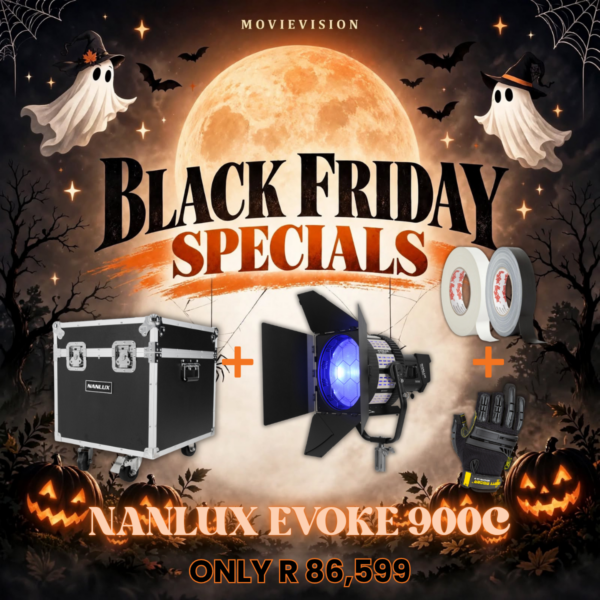 Nanlux Evoke 900C with Fresnel Lens & Flight Case + FREE Gaffer Tape & Gloves